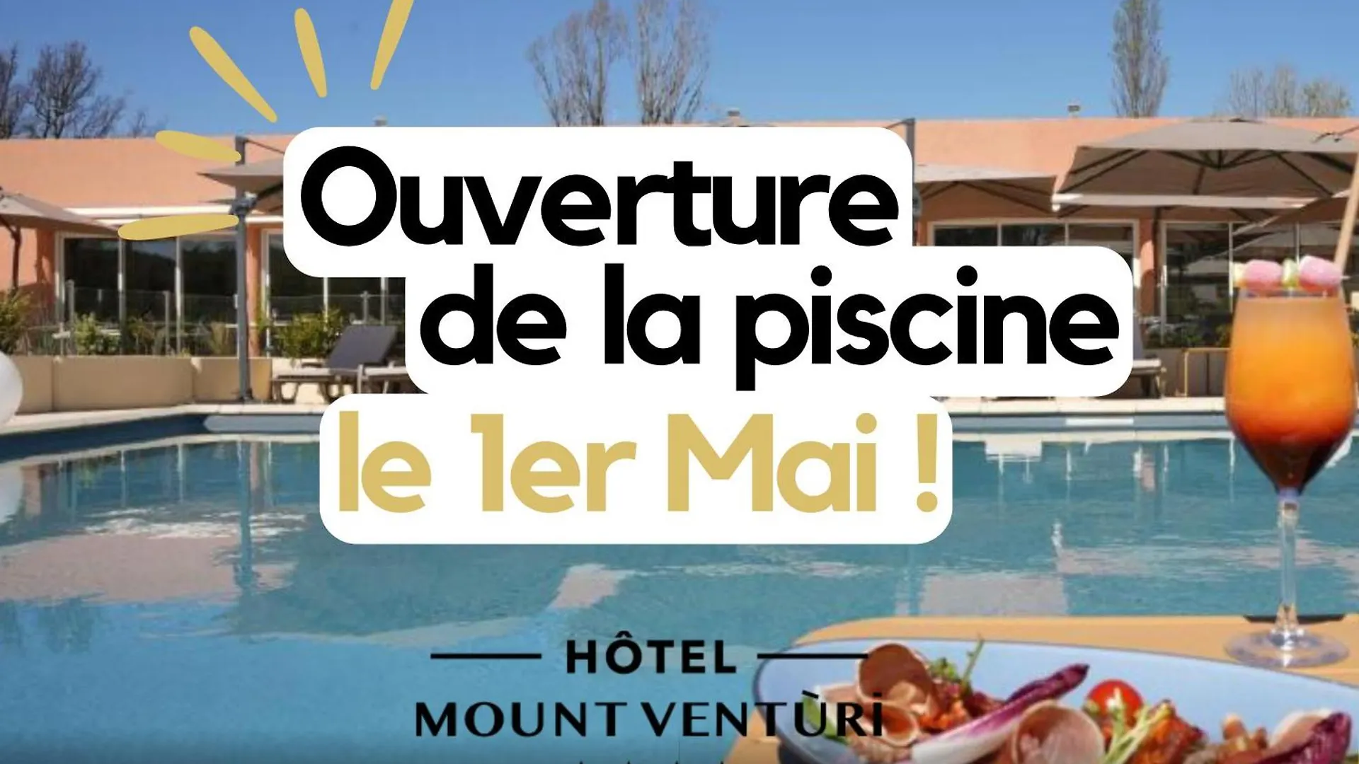 Hotel Mount Venturi - Aix-En-Provence Sainte-Victoire - Bar & Restaurant & Padel Rousset